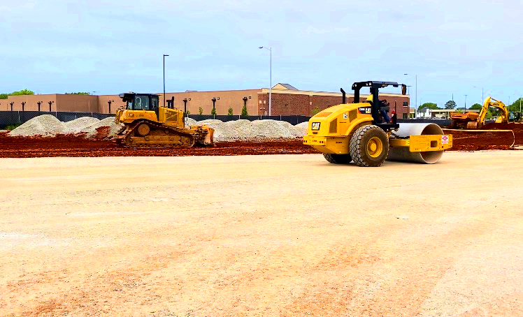 With site preparation nearly completed, construction on Midtown Elementary in Madison is about to get started. bit.ly/3cKu4cW Work crews from B&amp;H Construction opened an office and moved in supplies this week. Opening scheduled for fall 2021. #mcslearn