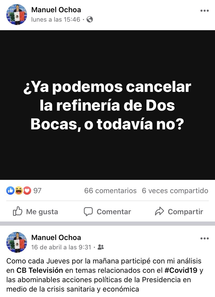acastilloavila's tweet photo. @ManuelOchoa_ Si bien el punto fue establecido. No quería dejar de compartir esta imagen de un post que me salió hoy en mi feed de Facebook.

@YepizMendivil @rafael_do https://t.co/wdzY1aN2Me