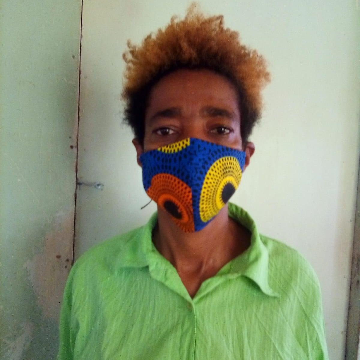 InsOutsBarbados's tweet photo. Looking for cloth masks? 
Local designer Ivona of Ivona Designs turns her skills into something truly valuable in these unprecedented times. Her brightly coloured face masks are available at $12 each. To order, call 237-3445. https://t.co/Ue47Gr6ckG