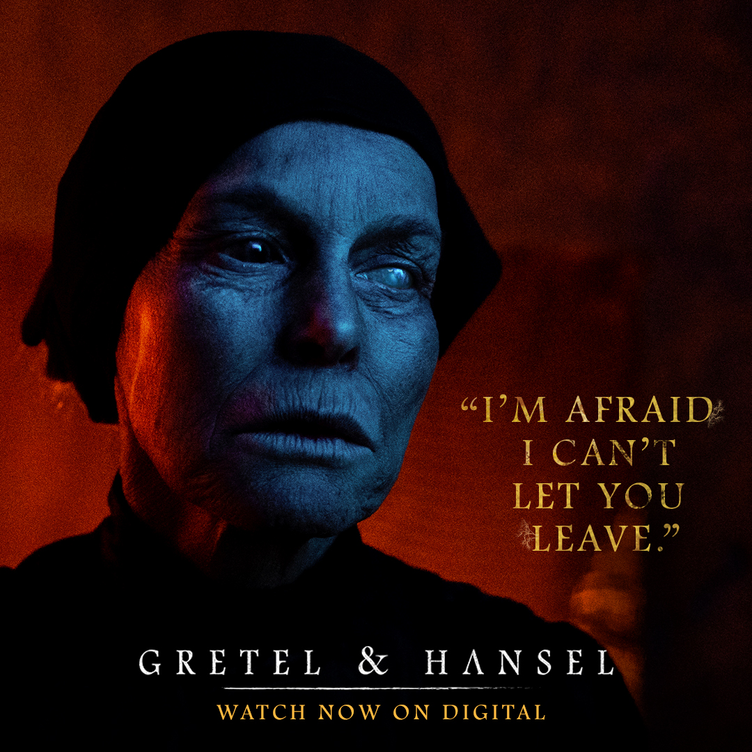 Are you ready to bring the horrors in these woods home? Dive into Gretel &amp; Hansel NOW on digital: bit.ly/GetGretelAndHa… #FollowTheCrumbs #GretelAndHansel