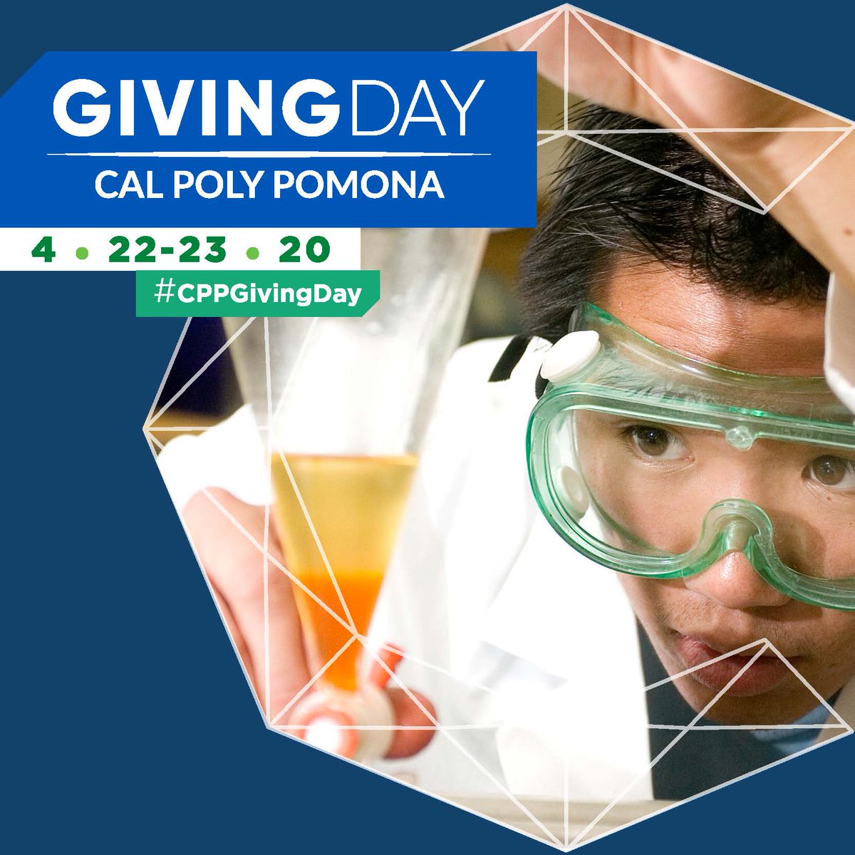 cpp_science's tweet photo. This #CPPGivingDay the College of Science has raised $9,895 so far but we need your help to unlock thousands in matching gifts. Every donation you make will be doubled. We only have 10 hours left. Please visit: https://t.co/pdHZ7CNuhh
Please retweet! #cppscience https://t.co/GvUtJZREPX