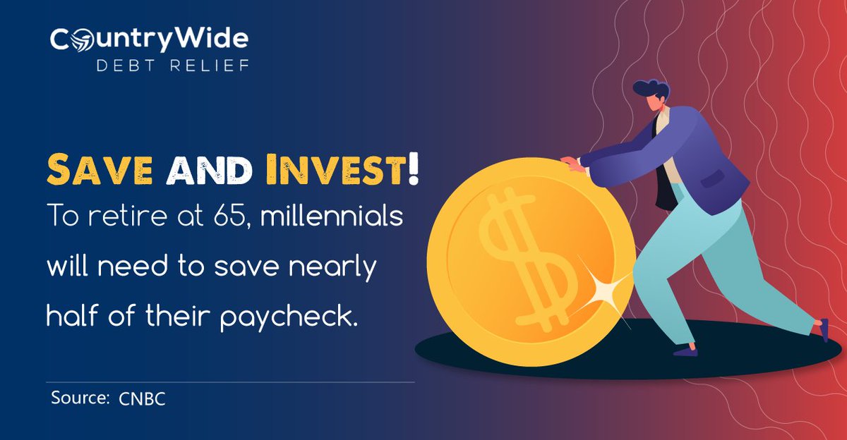 CWDebtRelief's tweet photo. Balancing your #income and #expenses can be a daunting task for you. Here is how you can save your money to avoid debt and retire happily https://t.co/6rfVvFPXv3

#DebtStatistics #DebtFacts #DebtFreeLife #DebtRelief #RetirementPlan #ThursdayThoughts https://t.co/FICtPaQrIu