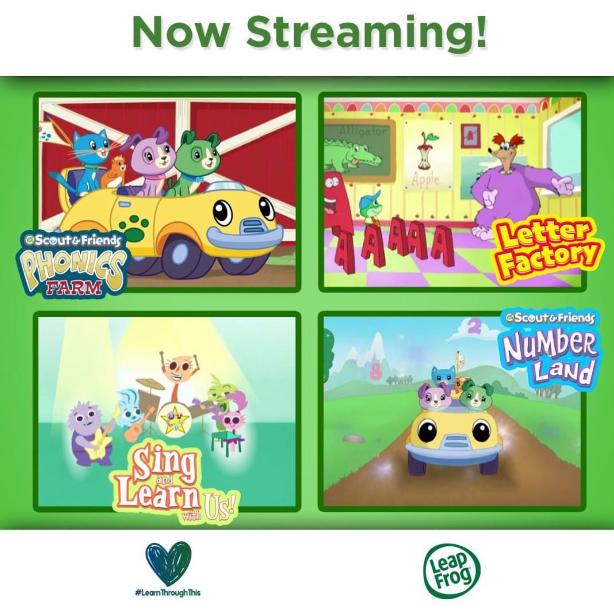 Leapfrog Canada On Twitter Steaming Now On Netflix You Can Now Watch Our Classic Leapfrog Videos Scout Friends Letter Factory Phonics Farm And More Are Now Available Netflix Scoutandfriends Learnthroughthis Https T Co Rmgx3rvxof
