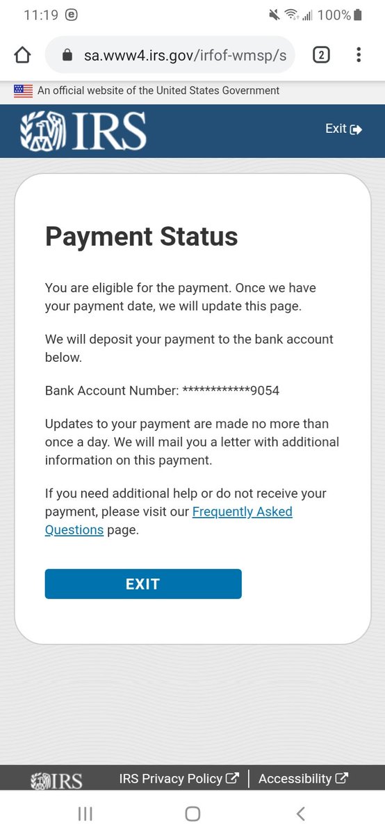 Michael94393181's tweet photo. @IRSnews Could you give us a time when you will make the dates and most important when you will deposit money ?? Waiting since April 15, status never change, will we ever see money on our accounts? https://t.co/hIaquZM7ib