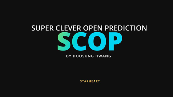 New in, SCOP - Super Clever Open Prediction - see more here davenportsmagic.co.uk/scop-red-gimmi…