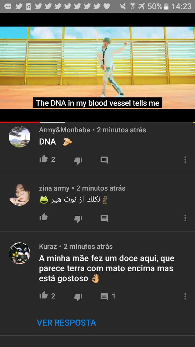 levsjk's tweet photo. Comentários muito aleatórios kkkk por isso DNA tem mais de 5M de comentários
@BTS_twt #RunDNA #DNAto1B https://t.co/9zTcJYR0np