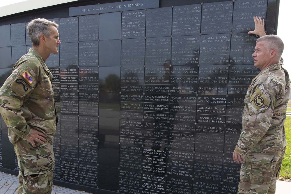 USSOCOM's tweet photo. Hear from Gen. Richard Clarke, commander, USSOCOM, and Command Chief Master Sgt. Gregory Smith, USSOCOM senior enlisted leader tomorrow in a video message marking the 40th anniversary of Operation Eagle Claw. https://t.co/dQwbBnHuqN