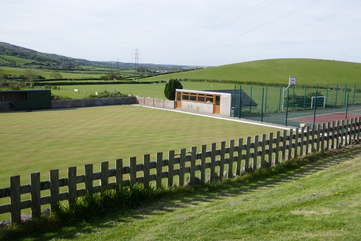 TheLengthsman's tweet photo. Brilliant sports complex in #Beckside #KirkbyinFurness 
Bowling green and cricket pitch grass still being cut in hope ! https://t.co/x00dUCqS3c