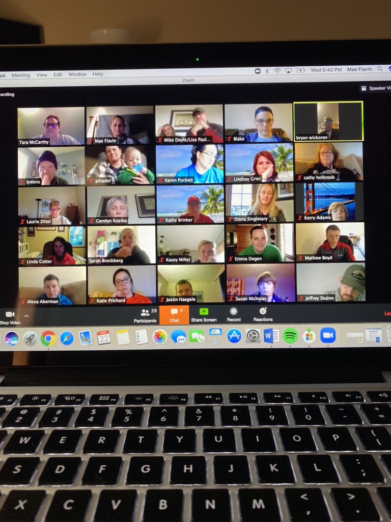 Happy to be a part of such a great group of professionals working so hard to create meaningful at-home learning and movement experiences for our students! Thanks, everyone! (With <a href="/CoachDeegs/">Coach Degen</a> &amp; <a href="/MrBoydPE/">Mr. Boyd</a> to rep #inspire96)