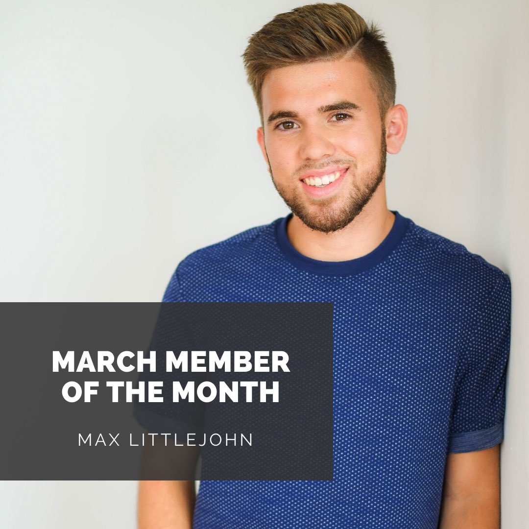 Congratulations and Thank You to our March Member of the Month Max Littlejohn! Max stepped up at a Freshmen to help and play a big role in Gamma Kappa’s National Presentations. Good job Max!