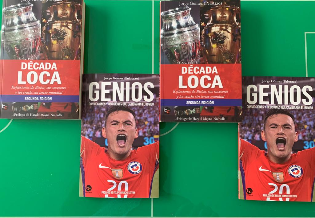 En el #DiaDelLibro regalaré estos ejemplares de Década Loca y Genios. ¿Cuál quieres?

RT, comenta y participa.

#DiaMundialDelLibro #DiaInternacionaldelLibro #ChileLee