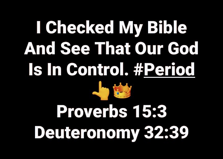 TrinityStoneCFC's tweet image. God Is In Control!👆👑