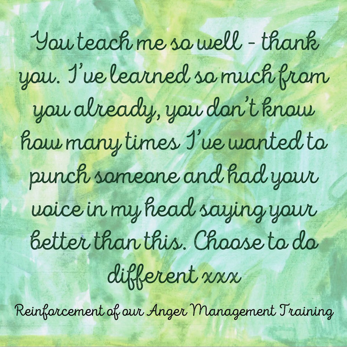 Cohort4Women's tweet photo. Good to hear that our @Cohort4Women womenโs anger management course has made a difference to this young woman. Anger is normal, our response involves choice. Choose to do different #reduceviolence #angermanagement #womensgroups #supportingwomen #trainingwithempathy https://t.co/QjNcFXOX8w