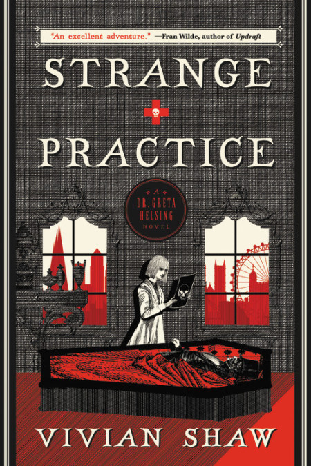 STRANGE PRACTICE by  @ceruleancynic is a delightfully witty adventure about a doctor to the undead who has to defend Victorian London from supernatural catastrophes.(Features a charming aristocratic vampire) http://ow.ly/Y7Er50zcGPN Fun SFF For When You Need a Pick-Me-Up 4/