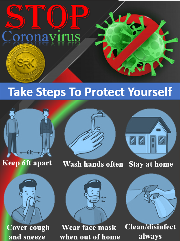 We at Solarex are thinking about your safety. Help stop the spread of this coronavirus
#Solarexenergy #cryptocurrency #Solarex_token #SRX #energy