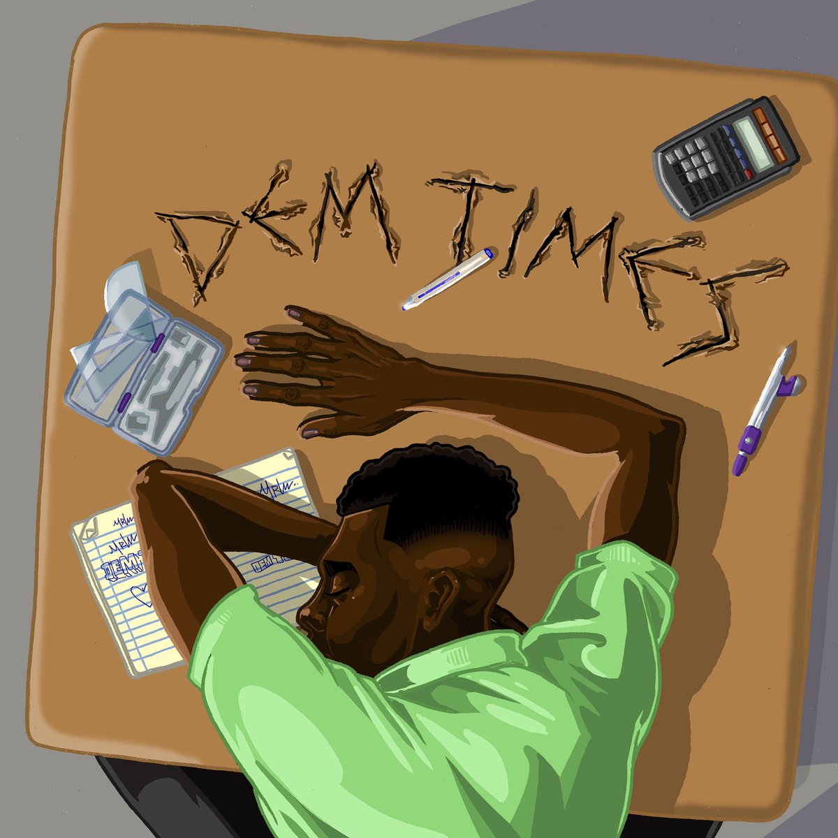 DEM TIMES  @OmnibusTheatre DEM TIMES is a comedy-drama following the re-education of British-born troublemaker, Samuel Adjei, in a Ghanaian boarding school.Head to their website to listen to the fiction podcast, or watch the live show for free! https://bit.ly/oto-dem-times 