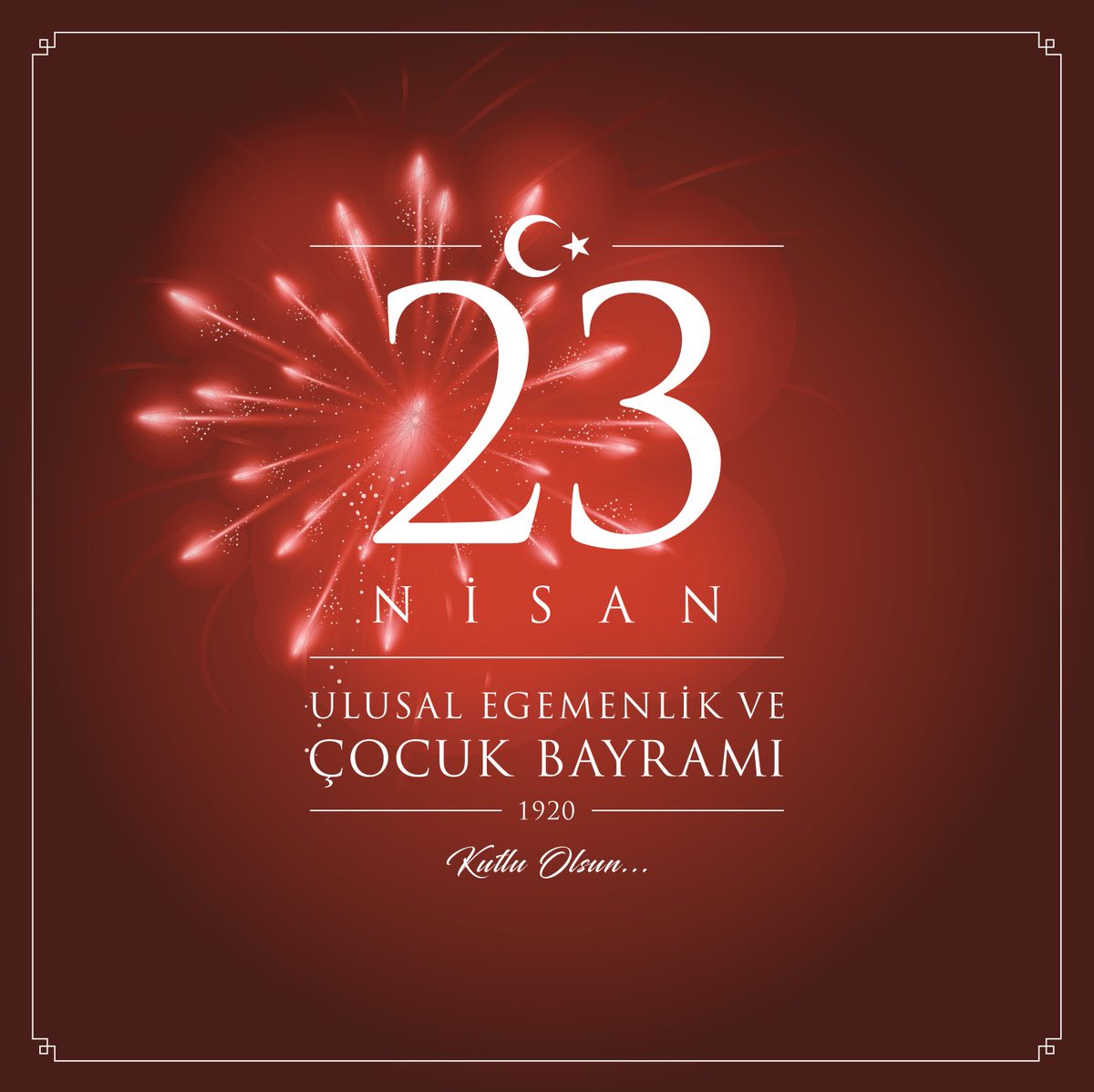 AtesNeon's tweet photo. “Ulusal egemenlik, ulusun namusudur, onurudur, şerefidir.
M. Kemal ATATÜRK”

23 Nisan Ulusal Egemenlik ve Çocuk Bayramınız Kutlu Olsun. https://t.co/LRI8jp1ZGu