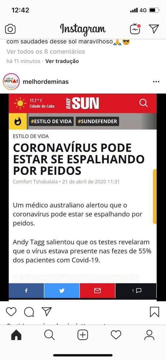 Se fosse verdade, a humanidade está acabada!