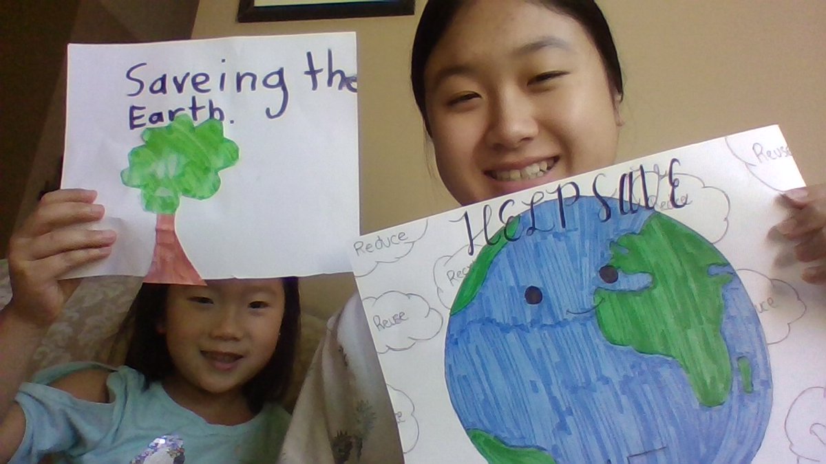 #MightyMustangs are celebrating #EarthDay by creating some beautiful art!
🌎♻️🎨
Los #MustangsPoderosos están celebrando el #DiaDeLaTierra creando arte!