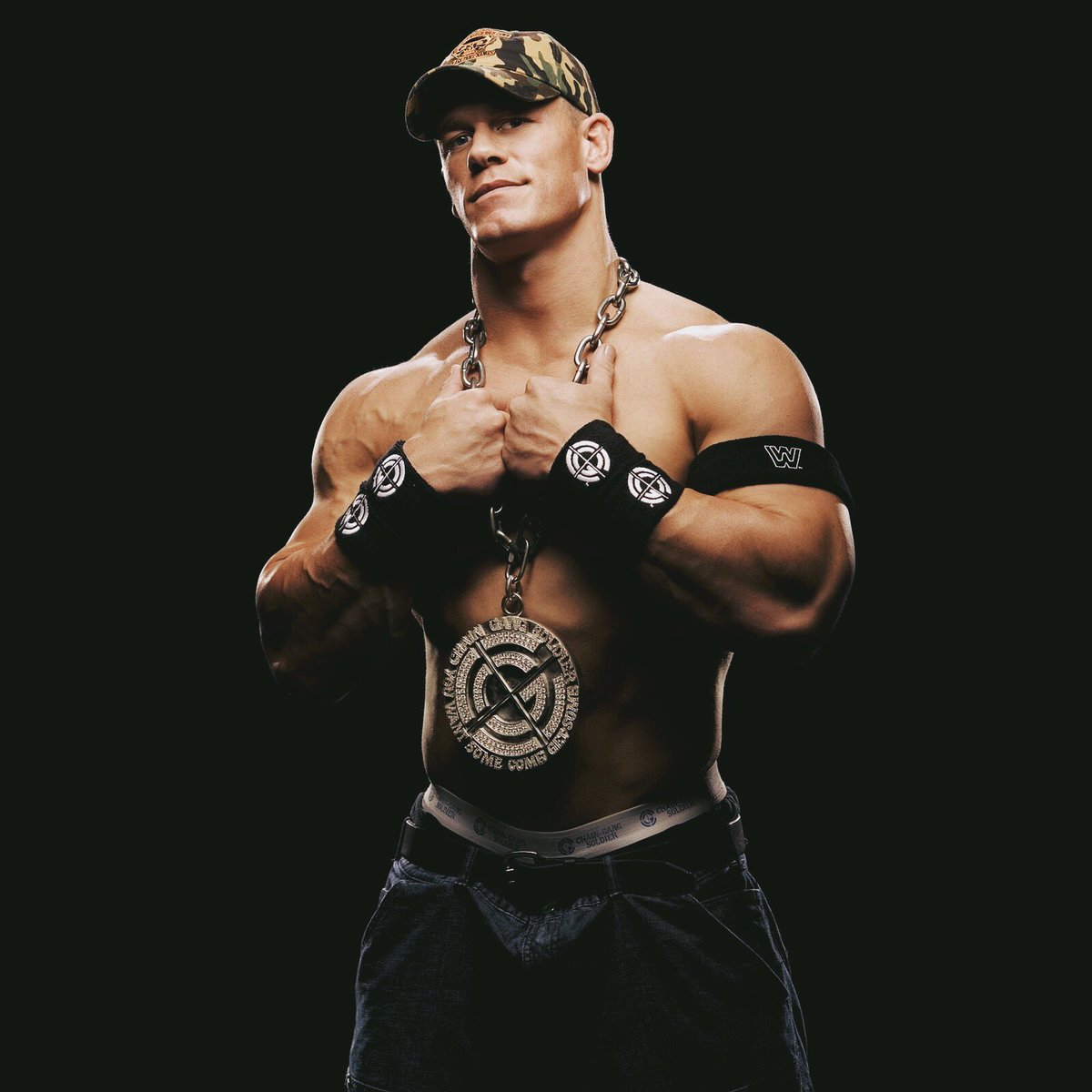 BRWrestling's tweet photo. John Cena has done it all in WWE:⁣⁣
⁣⁣
🔳 16-time world champ (tied for 1st)⁣⁣
🔳 2-time Royal Rumble winner⁣⁣
🔳 Headlined five WrestleManias
🔳 5-time U.S. champ⁣⁣
🔳 Has a PhD in Thuganomics⁣⁣
⁣⁣
Happy 43rd to an all-time great 🐐 https://t.co/nBOEzNWgPx