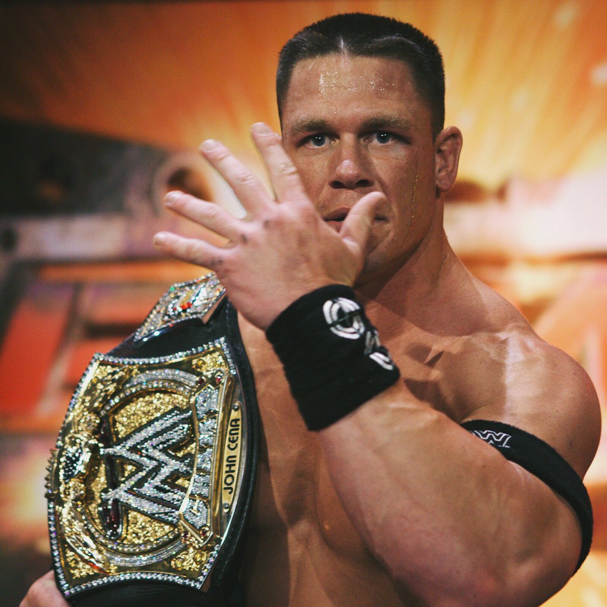BRWrestling's tweet photo. John Cena has done it all in WWE:⁣⁣
⁣⁣
🔳 16-time world champ (tied for 1st)⁣⁣
🔳 2-time Royal Rumble winner⁣⁣
🔳 Headlined five WrestleManias
🔳 5-time U.S. champ⁣⁣
🔳 Has a PhD in Thuganomics⁣⁣
⁣⁣
Happy 43rd to an all-time great 🐐 https://t.co/nBOEzNWgPx