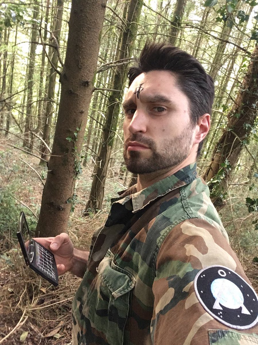 DJohnBrown's tweet photo. Screw it, #Stargate closet cosplay. Anyone remember where the D.H.D was? #SG1 https://t.co/0Bj1vIRPn1