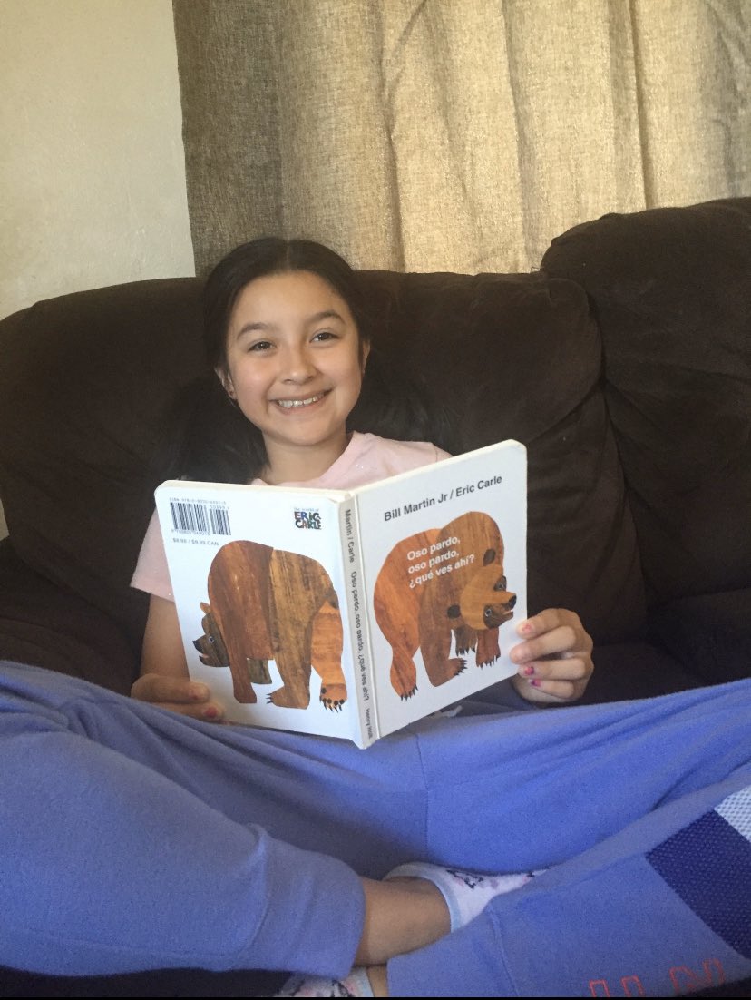 Clearview_ELL's tweet photo. It’s reading day for Virtual Spirit Week. Love these photos that are coming in!! #hpsdawesome @clearprincipal https://t.co/W4VEN0WhXJ