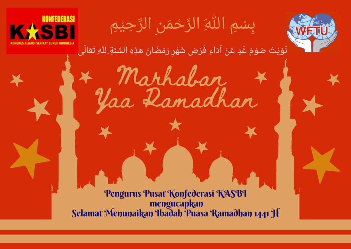unang_sunarno's tweet photo. "Selamat Menunaikan Ibadah Puasa Ramadhan 1441 H"

*Marhaban Yaa Ramadhan*

Beribadah dan Berjuang adalah Kewajiban Kita! https://t.co/12Phcjd8Zl