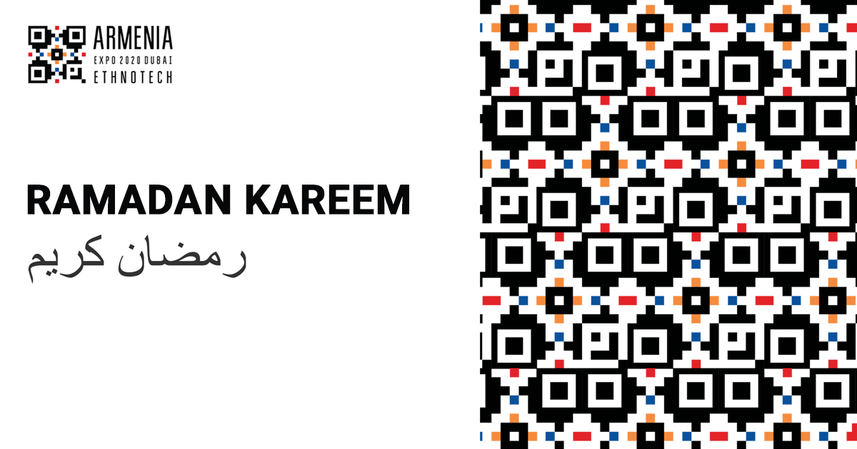 ethnotecham's tweet photo. The team of #ARMENIANPAVILION wishes you a blessed #Ramadan.
رمضان كريم #RamadanMubarak #StaySafe #Armenia #ethnotech https://t.co/qBqpBQQAM5