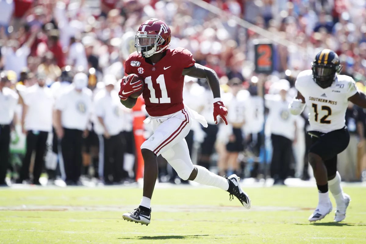 15th pick: The Denver Broncos pick Henry Ruggs III, WR, Alabama