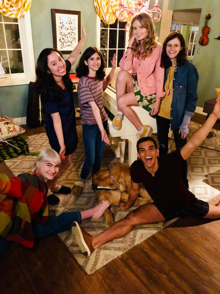 Jazz hands will always be cool. 

#TBT behind the scenes of #EverythingsGonnaBeOkay.