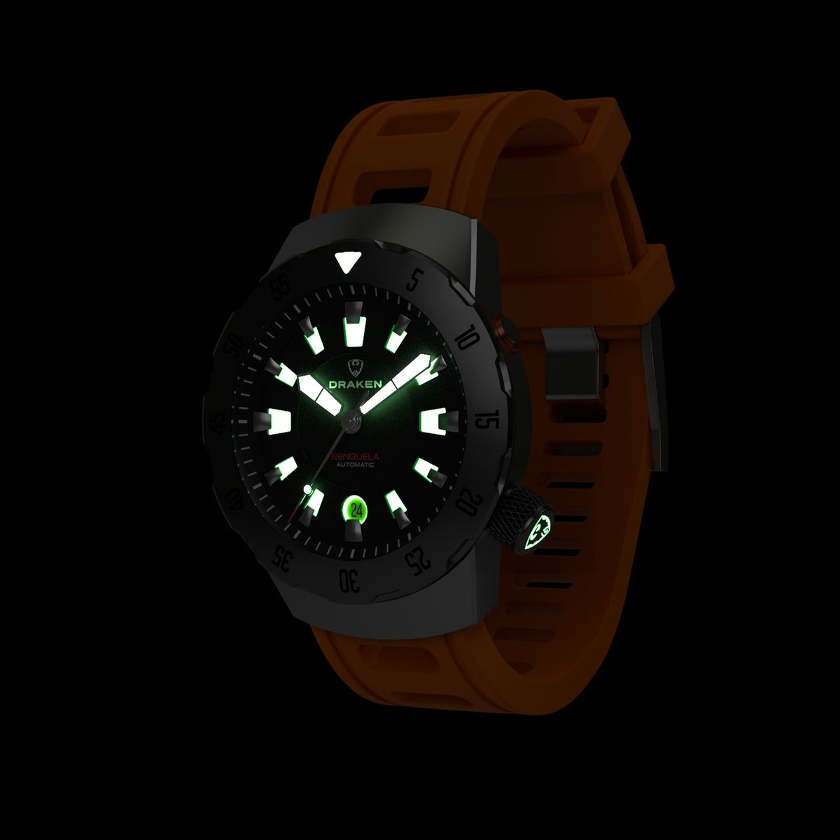 Did someone say lume? Our upcoming diver is going to have it in buckets. Check out drakenwatches.com/benguela for more info.