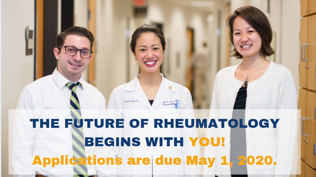 Medical students and residents can apply now for funding to pursue a career in #rheumatology! #MedStudent #MedResident #MedStudentTwitter #FutureMD #RheumRFA