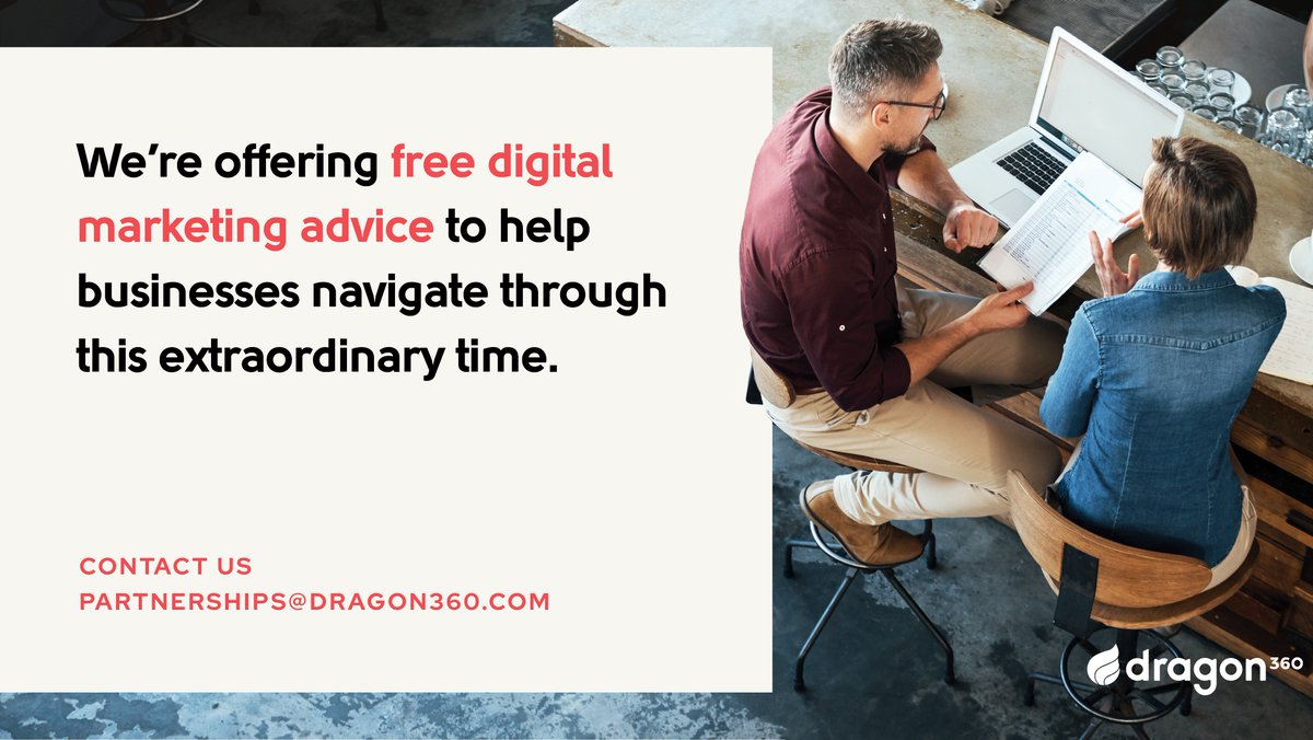 We've got your back. As #COVID19 upends #BusinessAsUsual, you've had to totally re-think #digitalmarketing or #customerengagement strategies. For free guidance, email or DM us describing your biz, customers, &amp; challenges around current efforts or future plans.