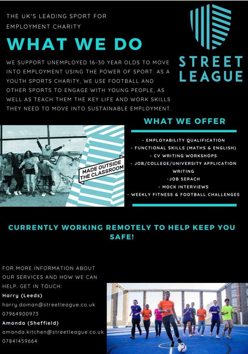 Street League South Yorkshire tweet media