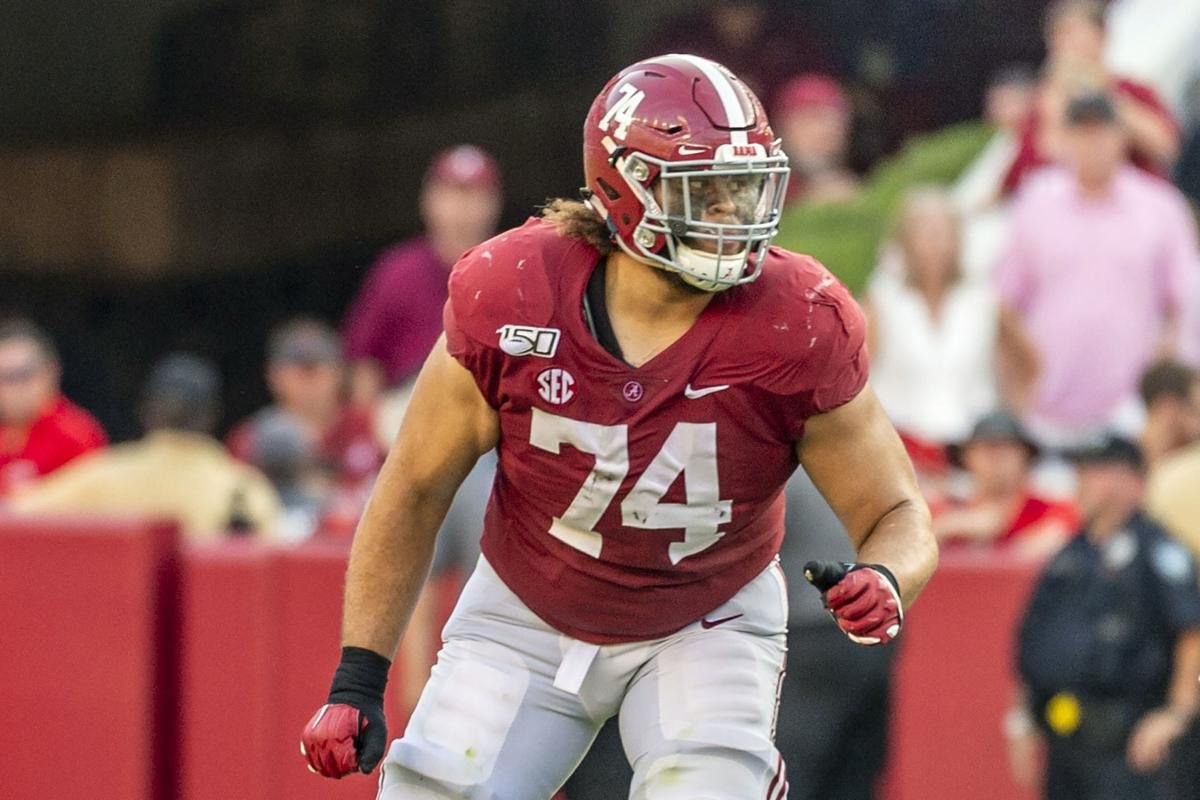 19th pick: TRADERaiders trade 19th pick to New EnglandPatriots trade 23rd pick and a 2020 3rdWith the 19th pick, Patriots select OT Jedrick Willis Jr, Alabama
