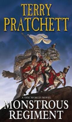 Monstrous Regiment:This is a wonderful read by Terry Pratchett, and it’s chalk full of feminism, criticism of gender roles, and LGBT+ characters. It adresses the futility of war, dealing with addiction, and the lasting effects of abuse.