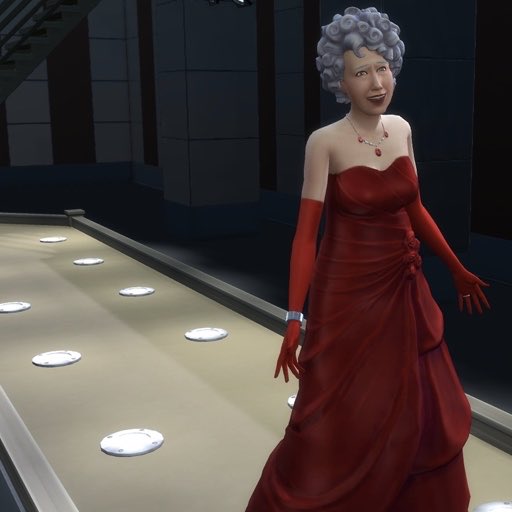 Sul, sul! You are live on twitter please do not swear. The votes have been counted and verified.The first housemate to be evicted from  #TheSims4   Big Brother House is...Queen Elizabeth 