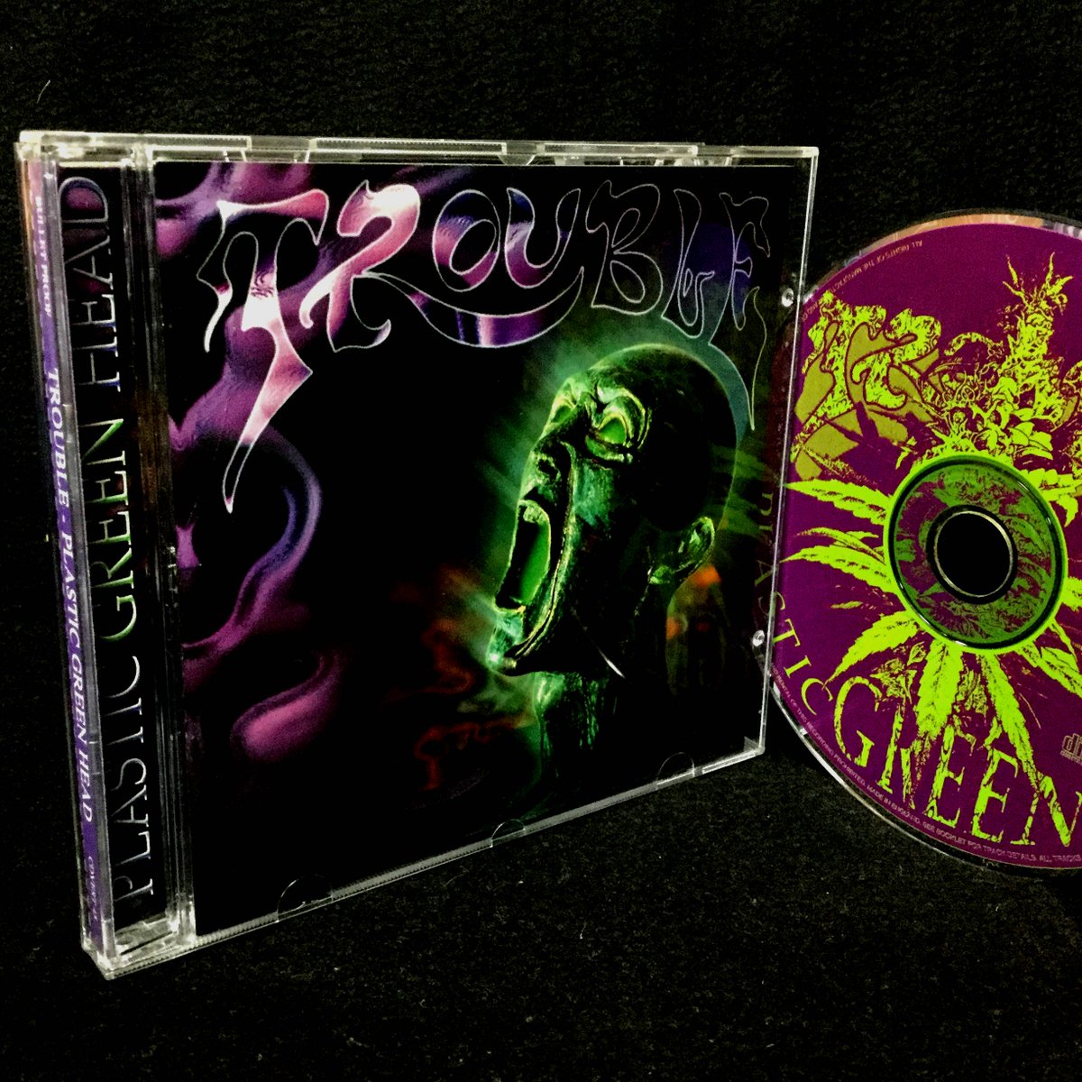 youcharist's tweet photo. 25th ANNIVERSARY!!!!!!!!!!!!!!!!!!!!!!!!!!

TROUBLE "Plastic Green Head" [April 24th, 1995 MA,wiki]

#TROUBLE #PlasticGreenHead
#EricWagner #BruceFranklin #RickWartell #RonHolzner #JeffOlson 
#BulletProof #MusicforNations #CenturyMediarecords https://t.co/4hKZInuC2S
