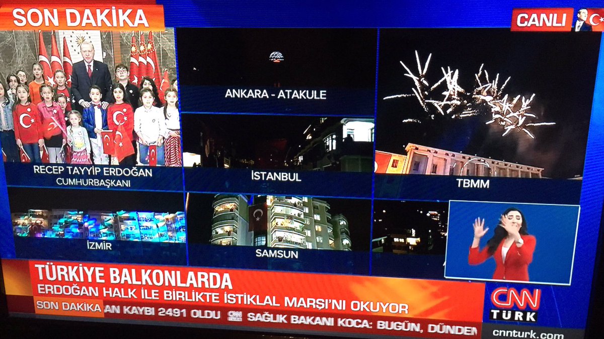 Bir yandan ağladım bir yandan eşlik ettim.
Ülkenle gurur duy Türkiyem!🇹🇷
#EvdeBayramVar