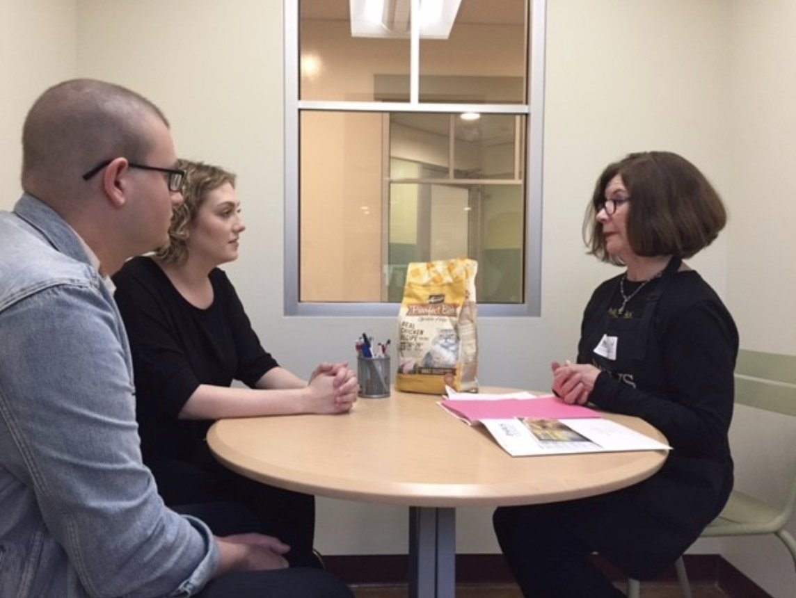 PAWSChicago's tweet image. At the Lincoln Park Adoption Center (LPAC), volunteers do it all. They process volunteer applications, create adoption counseling materials, help find homes for animals with our ComPETibility system, &amp;amp; so much more.
 
Thank you, LPAC volunteers!
#NationalVolunteerAppreciationWeek