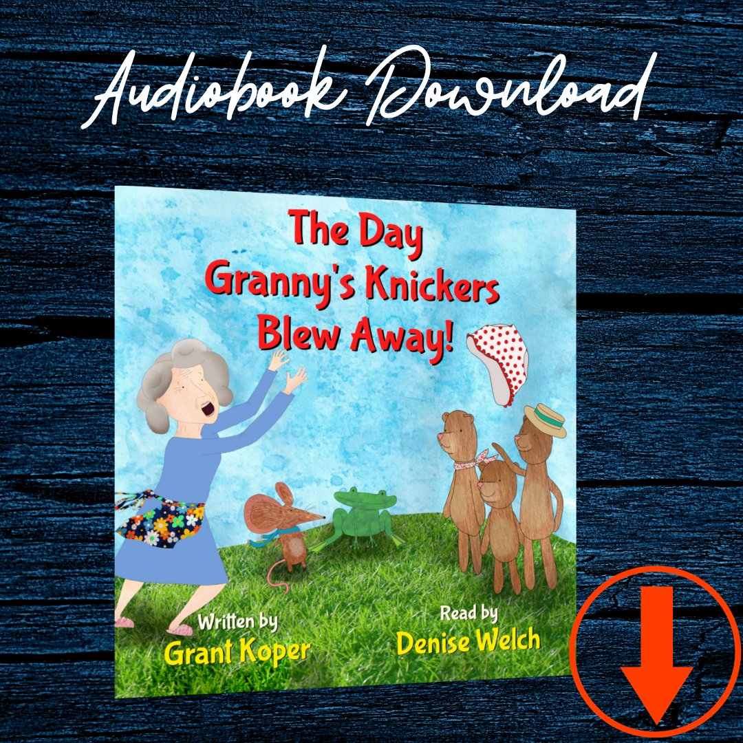 Grant Koper (@grantkoper) on Twitter photo Happy World Book Night! To celebrate I am giving away for free for 24hrs, the audio version of my first childrens book "The Day Granny's Knickers Blew Away" which is read by <a href="/RealDeniseWelch/">Denise Welch</a> use code "booknight" at checkout and download via bit.ly/34YrsW0 #worldbooknight Happy World Book Night! To celebrate I am giving away for free for 24hrs, the audio version of my first childrens book "The Day Granny's Knickers Blew Away" which is read by <a href="/RealDeniseWelch/">Denise Welch</a> use code "booknight" at checkout and download via bit.ly/34YrsW0 #worldbooknight