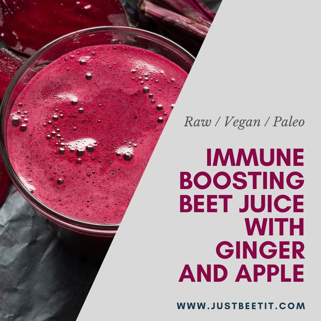 Boost your immunity with BEET JUICE! Cheers to healthy and happy immune systems! bit.ly/3cISseU #beetjuice #ImmuneSystem #immunesupport #ginger #juice #healthyliving #healthyfoods #juicerecipes #gingerjuice #rawbeets #beetroot #vegan #paleo #HealthyEating