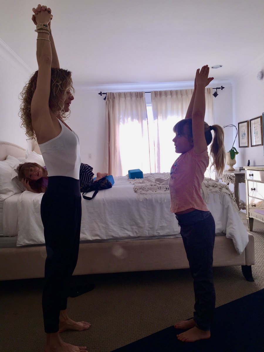 yogasorce's tweet photo. Now is the time to share yoga with the ones you love. Prioritizing a daily practice with your family will add structure to the day and encourage healthy lifestyle habits. https://t.co/YZYellvasy
