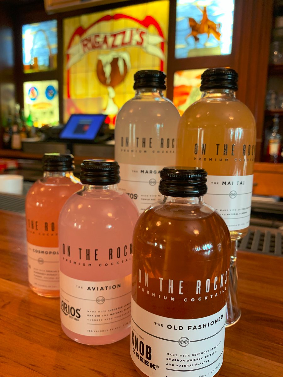 Rigazzis's tweet photo. In our opinion, #Quarantine and #cocktails pair together quite nicely! 😊🍸Add one to your next to-go order! https://t.co/pGHrXk1WLG