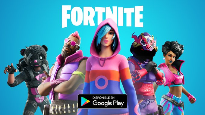 InfoEsFortnite's tweet photo. ¡Fortnite ya está disponible en la Google Play Store! https://t.co/c0rdBYeIuK