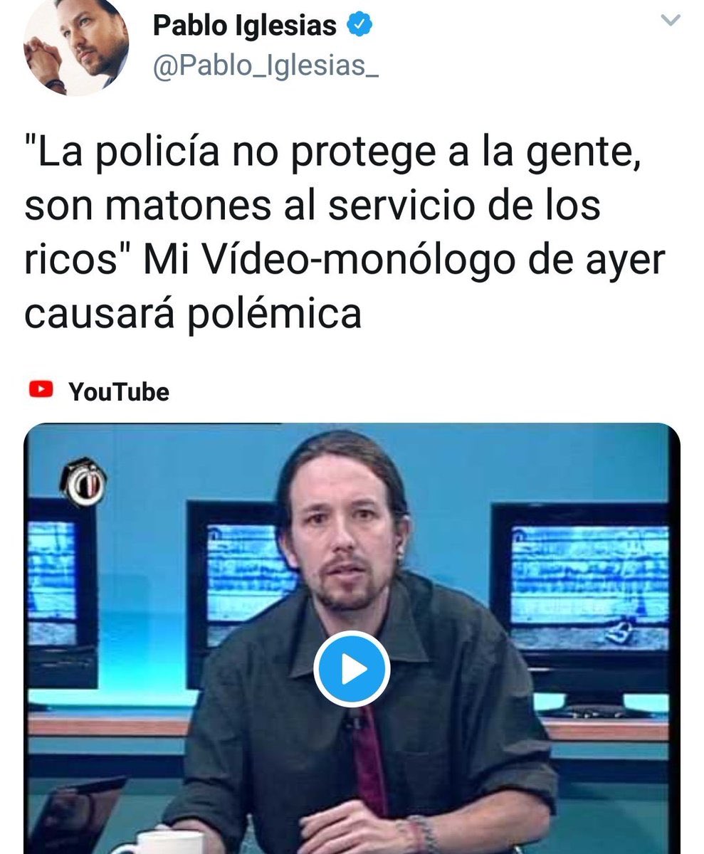 MarioNoyaM's tweet photo. ¿Por decir que los policías son unos matones y emocionarte cuando los patean? https://t.co/tv9vKHYBEe