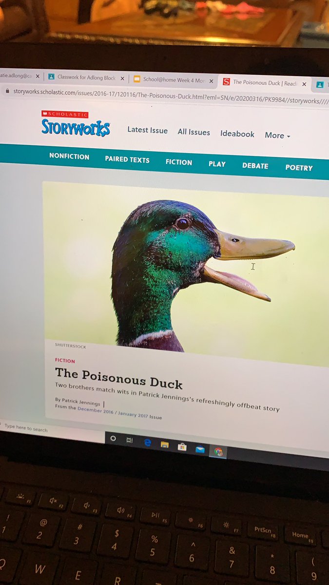 Katie_Adlong's tweet photo. Encouraging our students to read using Storyworks.  #CISDRocks @GreenwaysIntSch https://t.co/vIh3oJRaJ6
