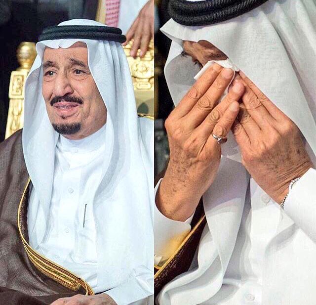 الملك سلمان:

أصدقكم القول أني أتألم أن يدخل علينا هذا الشهر العظيم في ظل ظروف لا تتاح لنا فيها فرصة صلاة الجماعة؛ وأداء التراويح والقيام في المساجد بسبب كورونا.
#صلاة_التراويح  - #رمضان