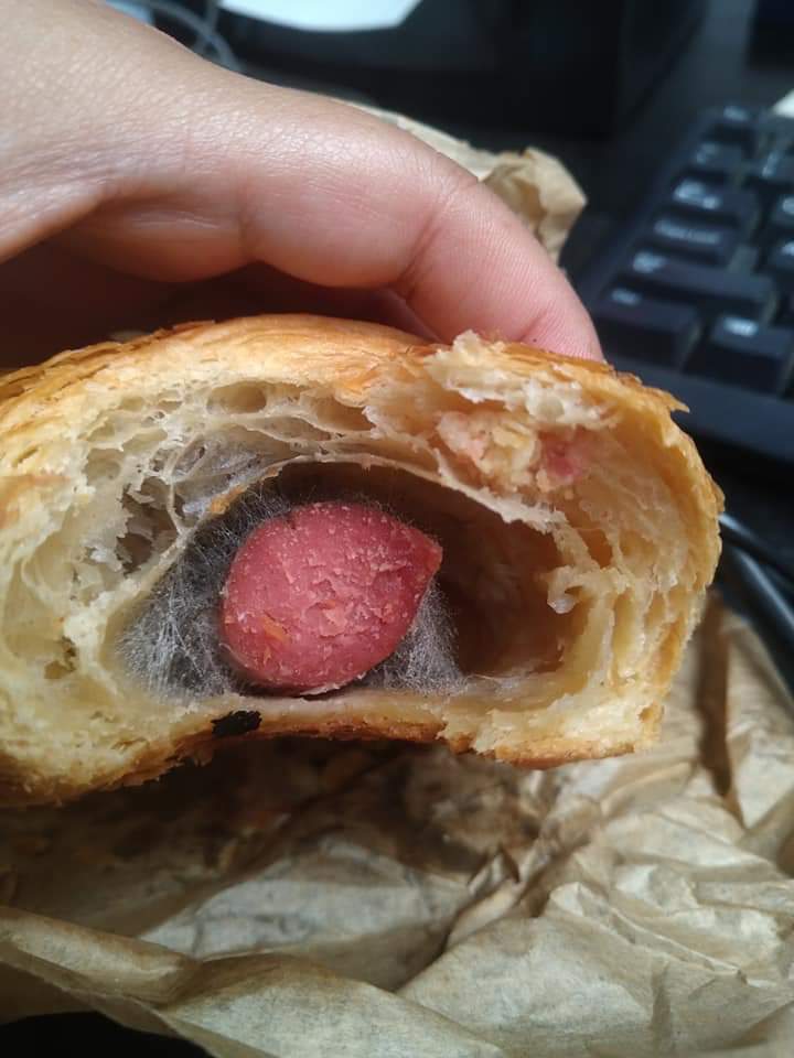 El nuevo croissant de Tostao' viene con hongos, super delicioso y super recomendado.